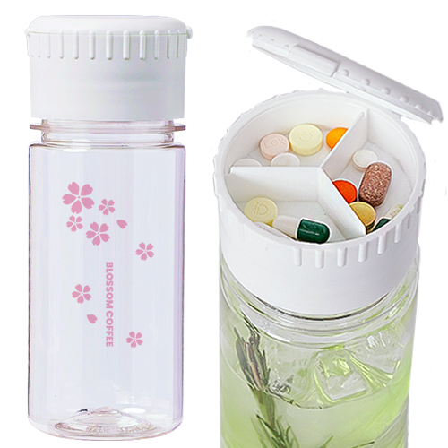 오보틀 알약보틀 패트(아이스전용) 350ml★국산★